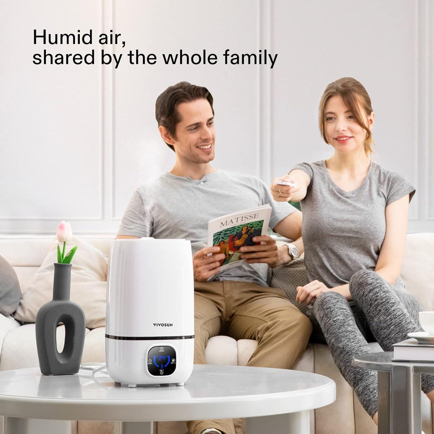 Humidificador de Niebla Fría VIVOSUN 4L con Control Remoto