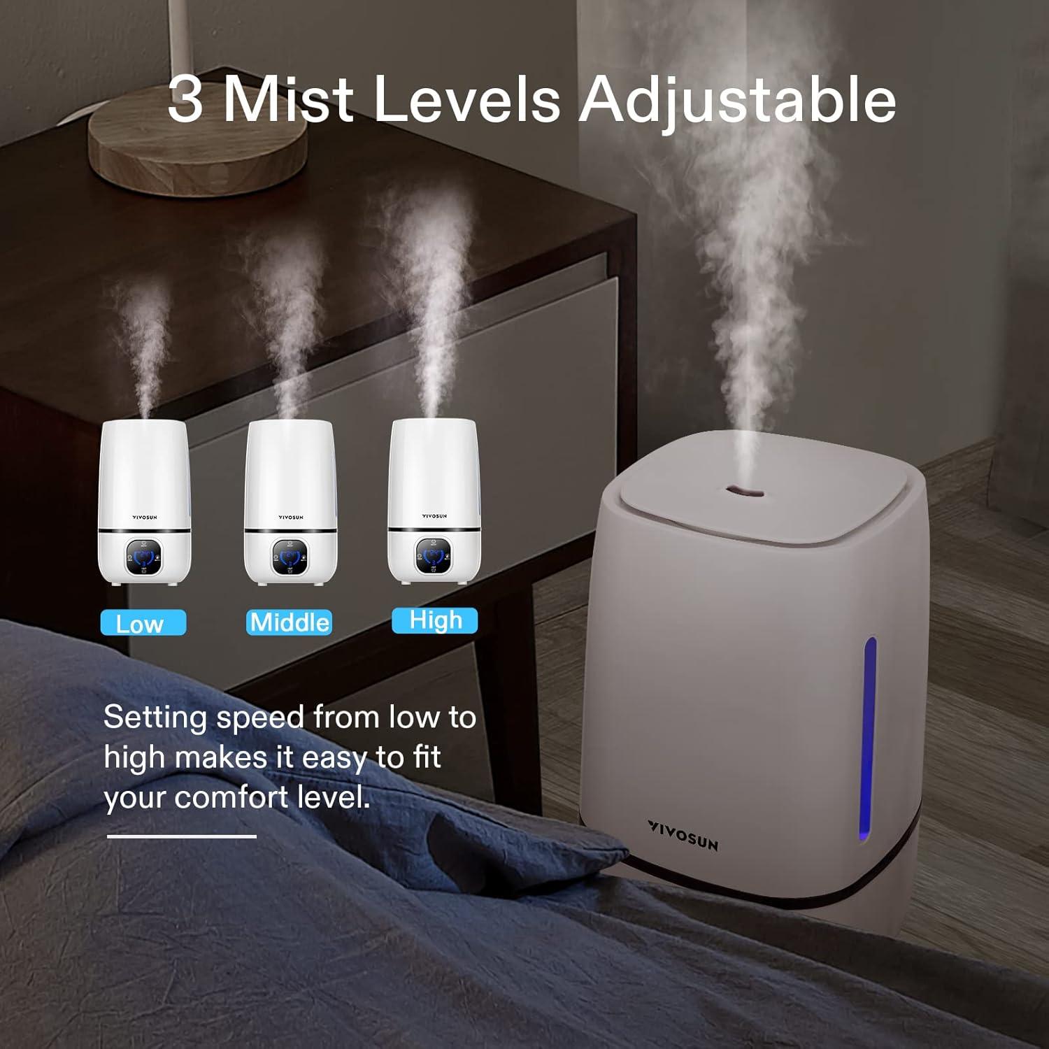 Humidificador de Niebla Fría VIVOSUN 4L con Control Remoto