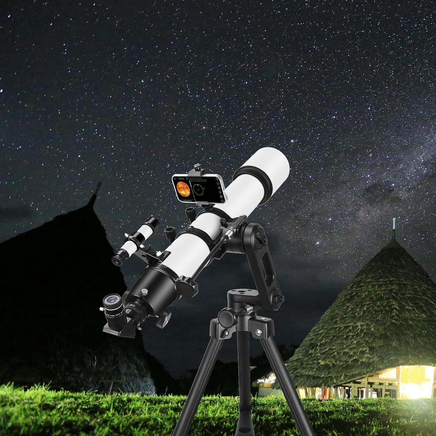 Telescopio Refractor Celticbird 90mm 700mm para Astronomía