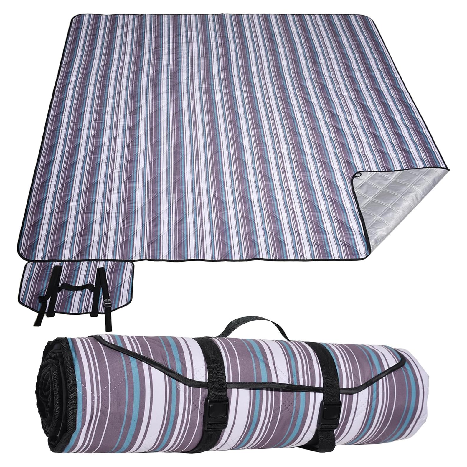 Manta de Picnic Grande ALLBFENG 203x203 cm Impermeable