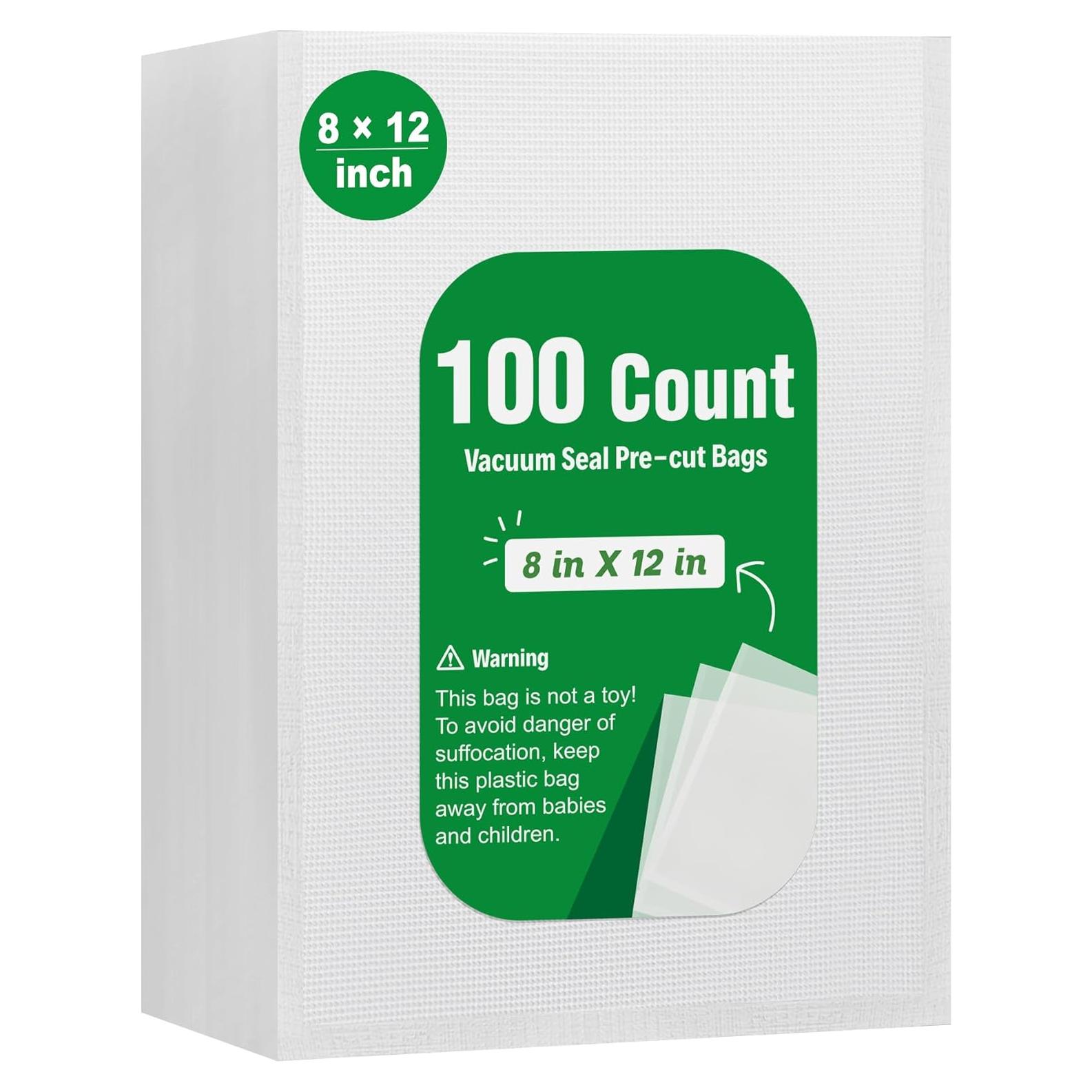 Bolsas de Sellado al Vacío Syntus 100 Cuartas 20x30 cm BPA Libre