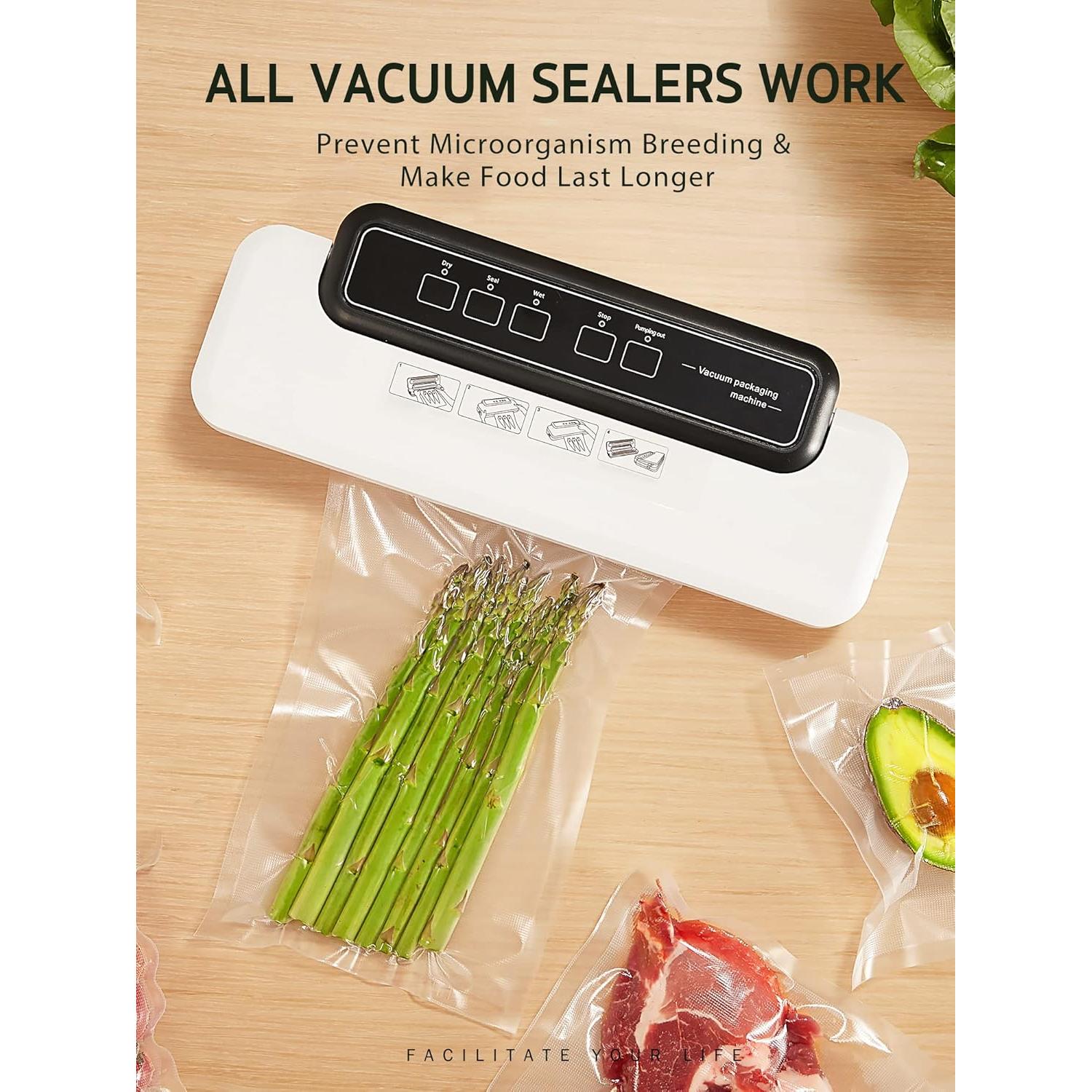 Bolsas de Sellado al Vacío Syntus 100 Cuartas 20x30 cm BPA Libre