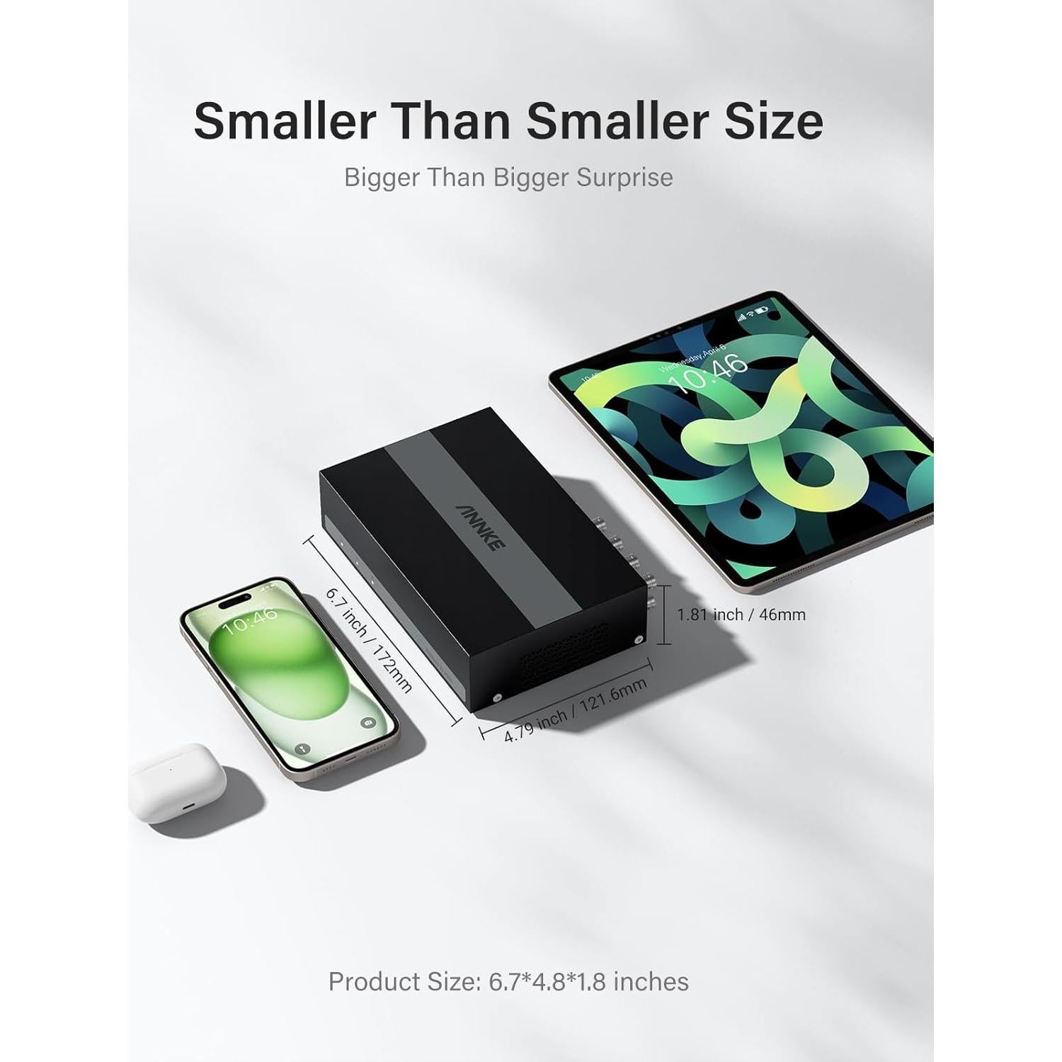 ANNKE DVR de Seguridad 8 Canales 3K Lite con 1TB H.265