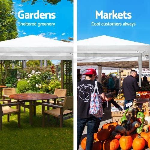 Carpa Plegable 10x10 CIPACHO Impermeable para Eventos Blancos