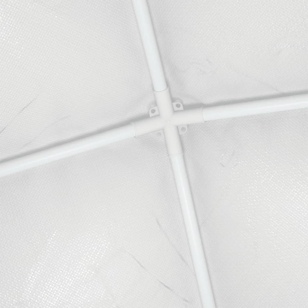 Party Tent Water-Resistant Canopy for Outdoor Events, Easy Assembly, White, 6.6' x 6.6' x 7.9'