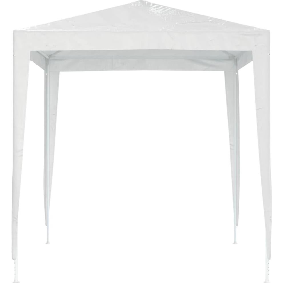 Party Tent Water-Resistant Canopy for Outdoor Events, Easy Assembly, White, 6.6' x 6.6' x 7.9'