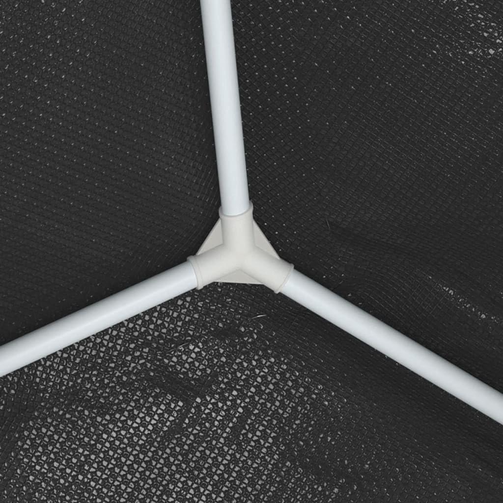 Party Tent, Steel Frame, Anthracite Finish, Waterproof, Portable, Garden, Ideal for Outdoor Weddings, Patio and Backyard Events, Holds 100 Guests