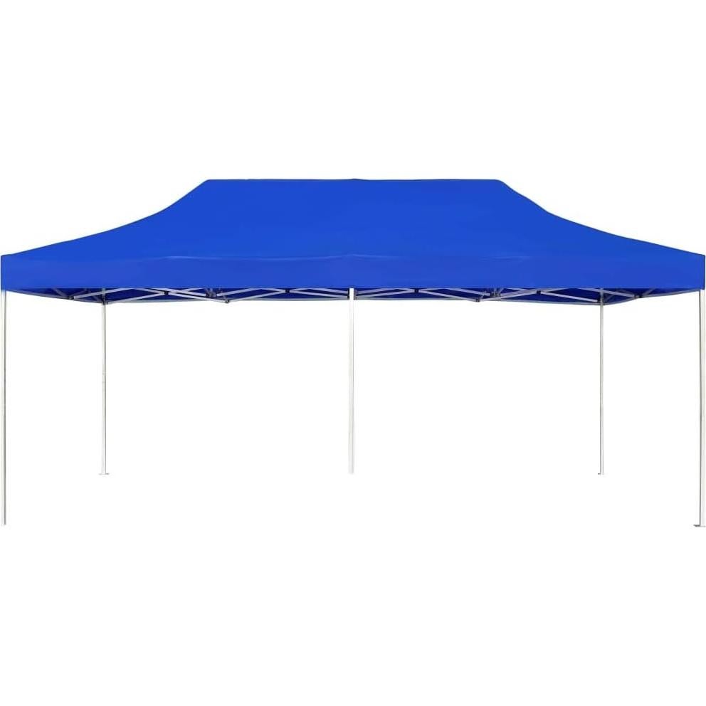 Portable and Durable Folding Party Tent for Outdoor Events, 100% Waterproof, Easy to Carry, Blue