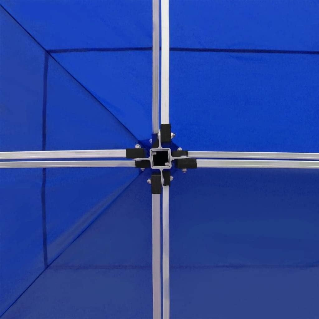 Portable and Durable Folding Party Tent for Outdoor Events, 100% Waterproof, Easy to Carry, Blue