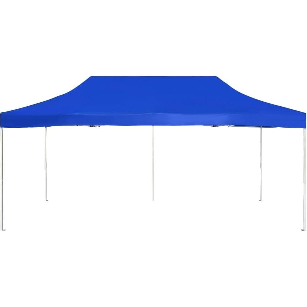 Portable and Durable Folding Party Tent for Outdoor Events, 100% Waterproof, Easy to Carry, Blue