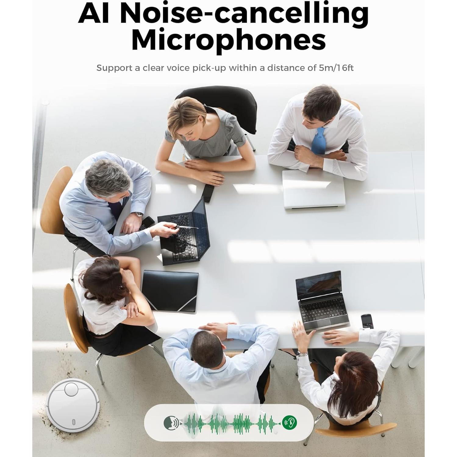 Cámara Web 4K WYRESTORM FOCUS-210 con Seguimiento AI y 120° FOV