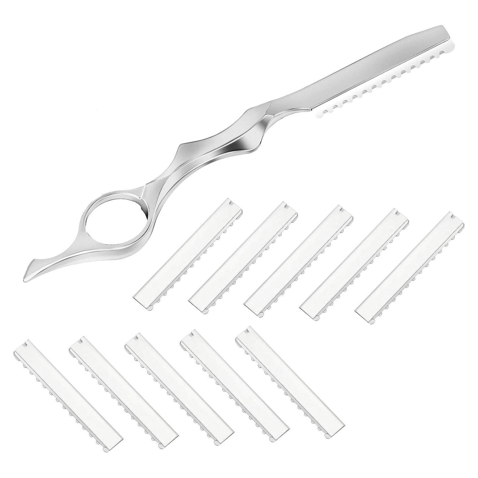 Mudder Juego de 11 Peines Texturizantes para Cabello Plata