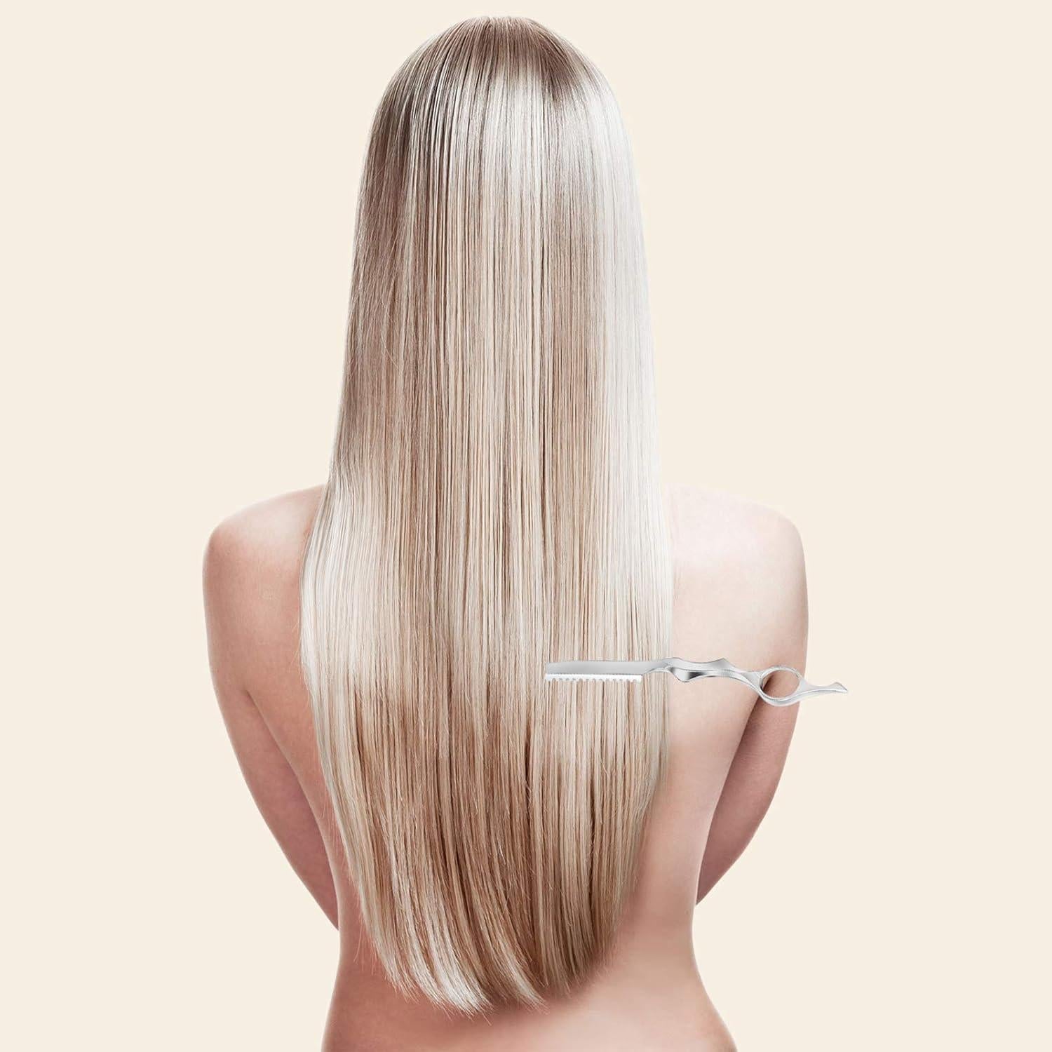 Mudder Juego de 11 Peines Texturizantes para Cabello Plata