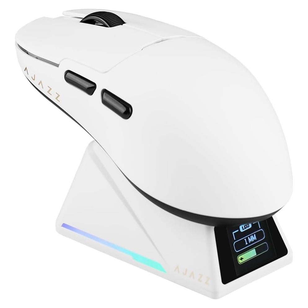 Ratón Inalámbrico AJAZZ AJ159 APEX 30000 DPI Blanco