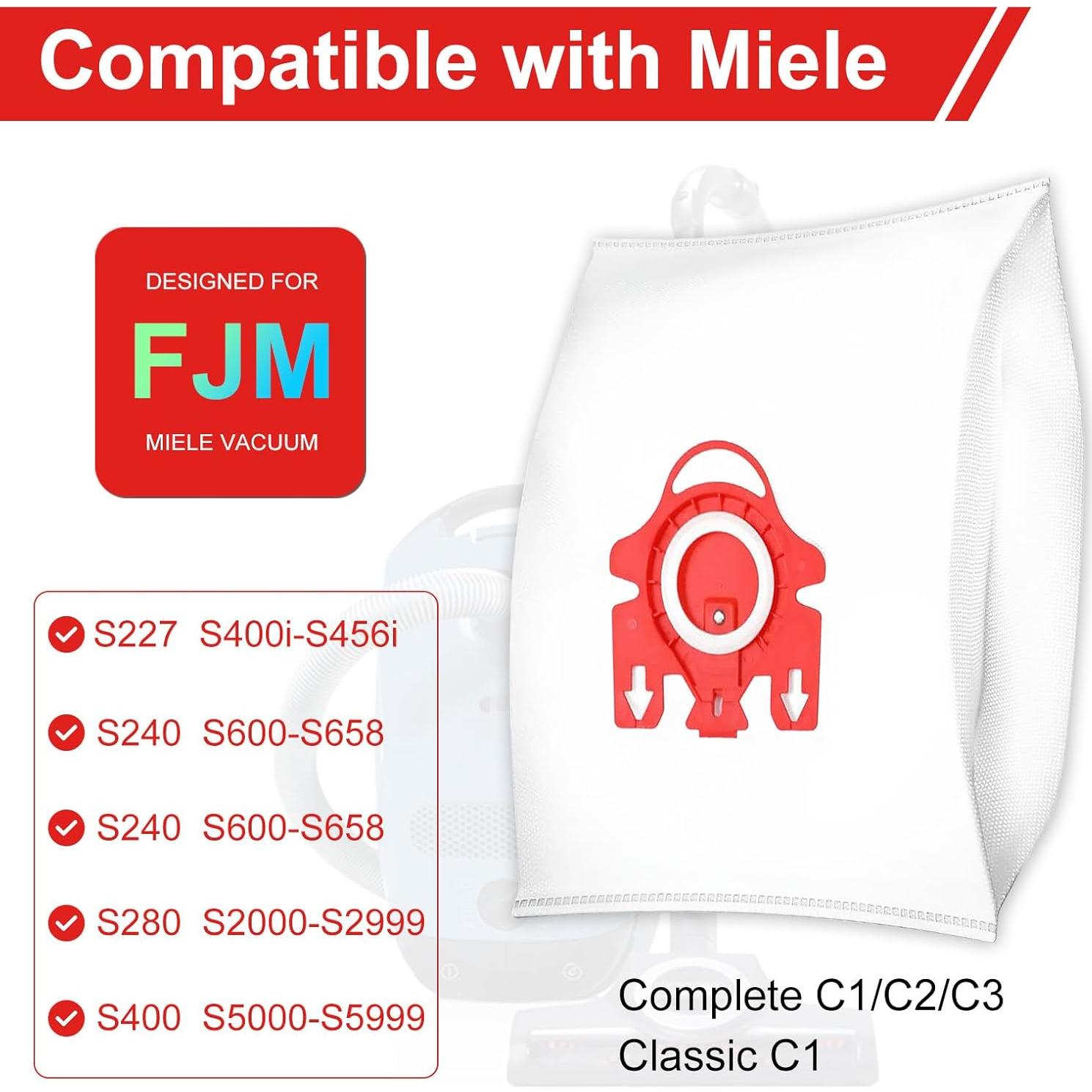 Bolsas de Aspiradora Miele FJM LemonQueen 16 Piezas