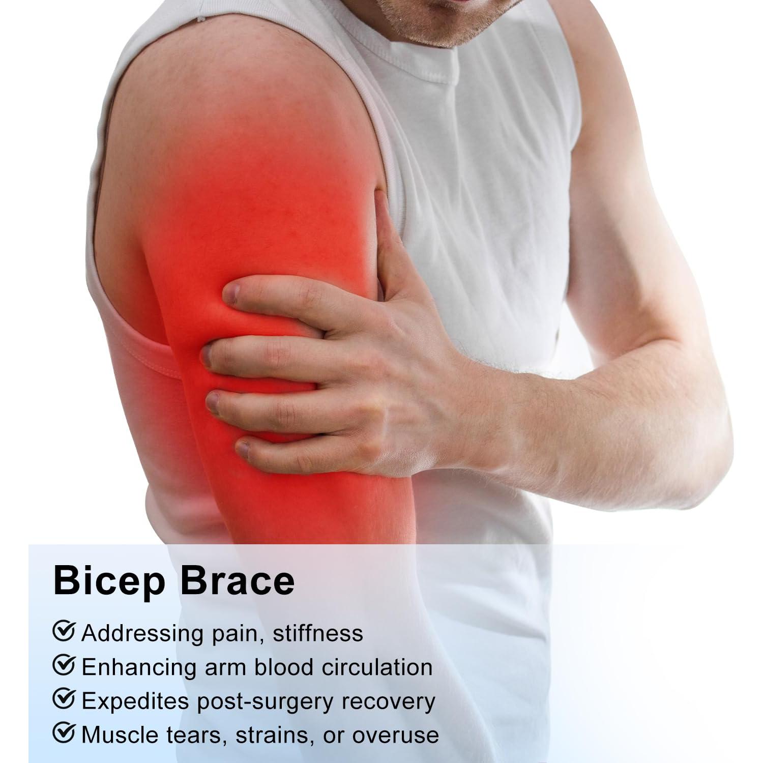 Faja de Compresión SupreGear para Tendinitis Brazo M Negro