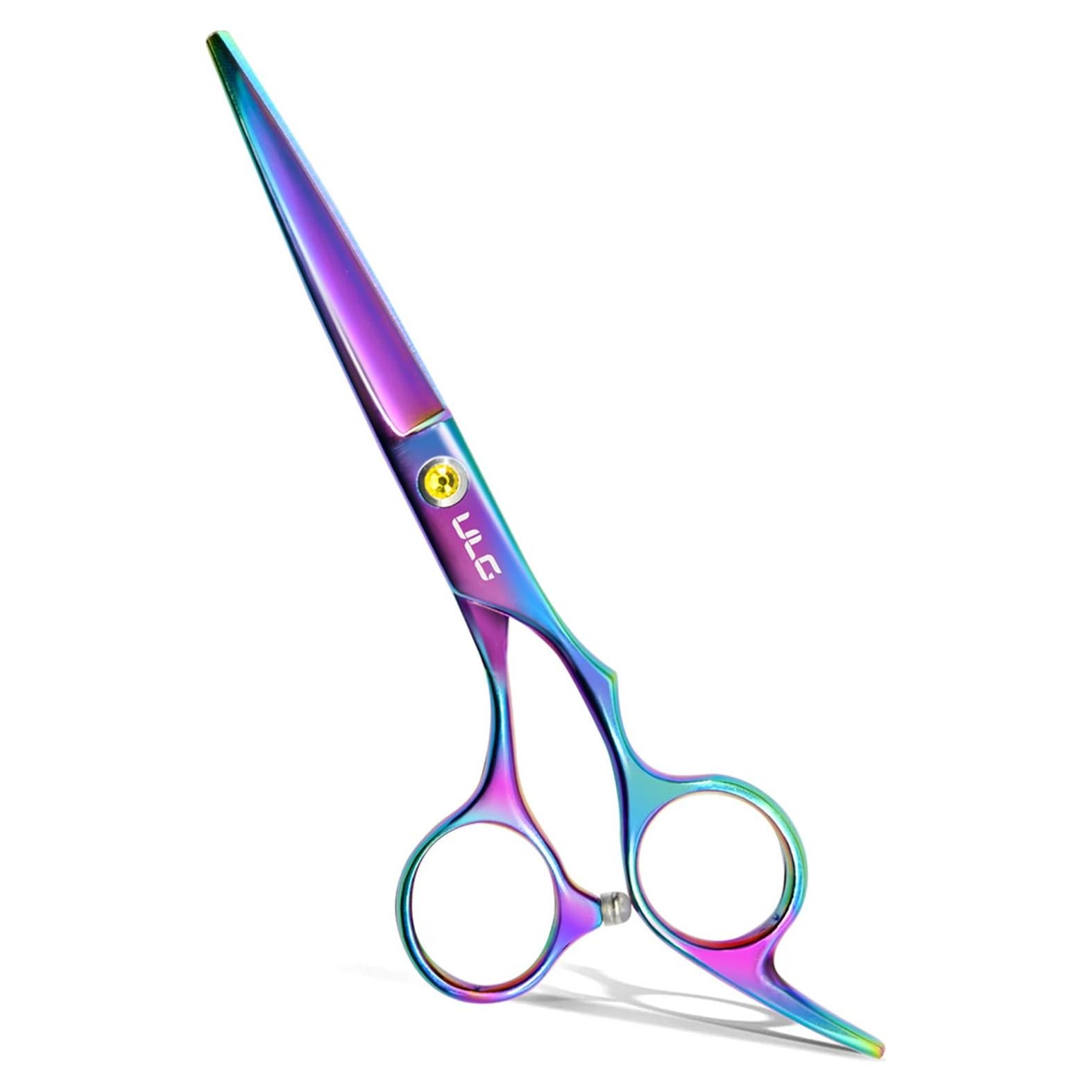 Tijeras de Corte de Cabello ULG 16.5 cm Profesionales Arcoíris