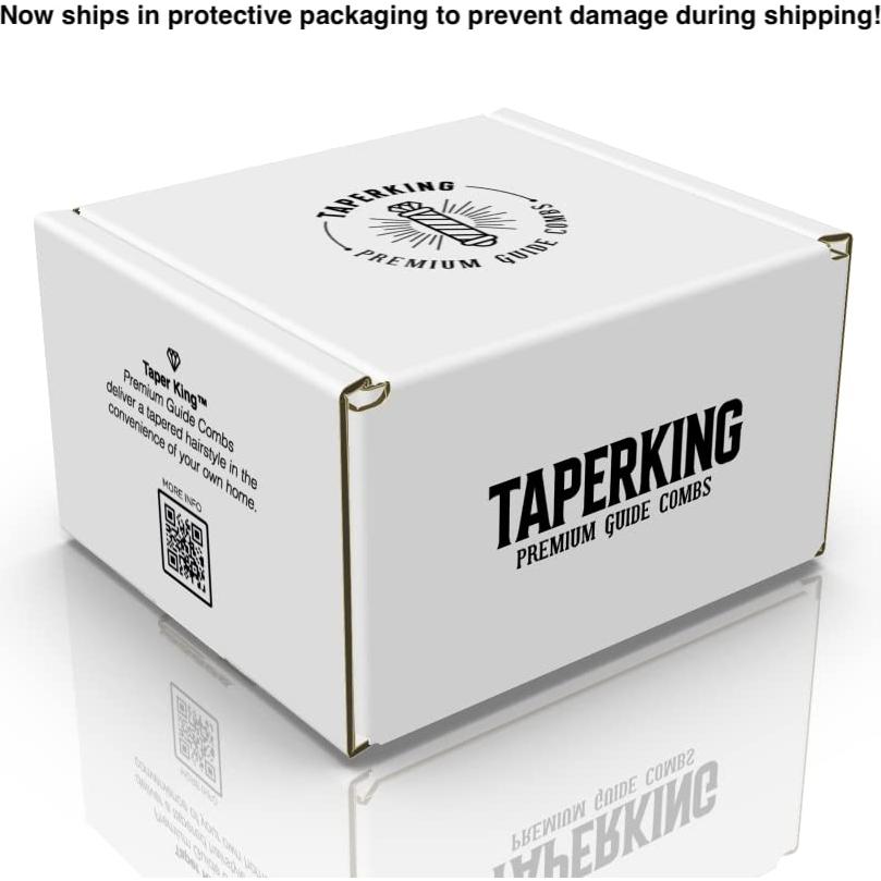 Juego de Protectores de Peine Taper King Ámbar #3 a #5