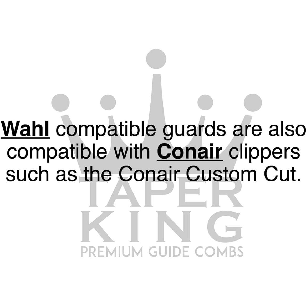 Juego de Protectores de Peine Taper King Ámbar #3 a #5