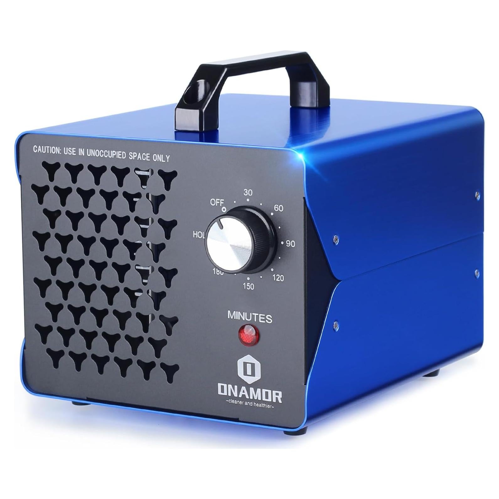 Generador de Ozono ONAMOR 88000mg para Hogar y Vehículos