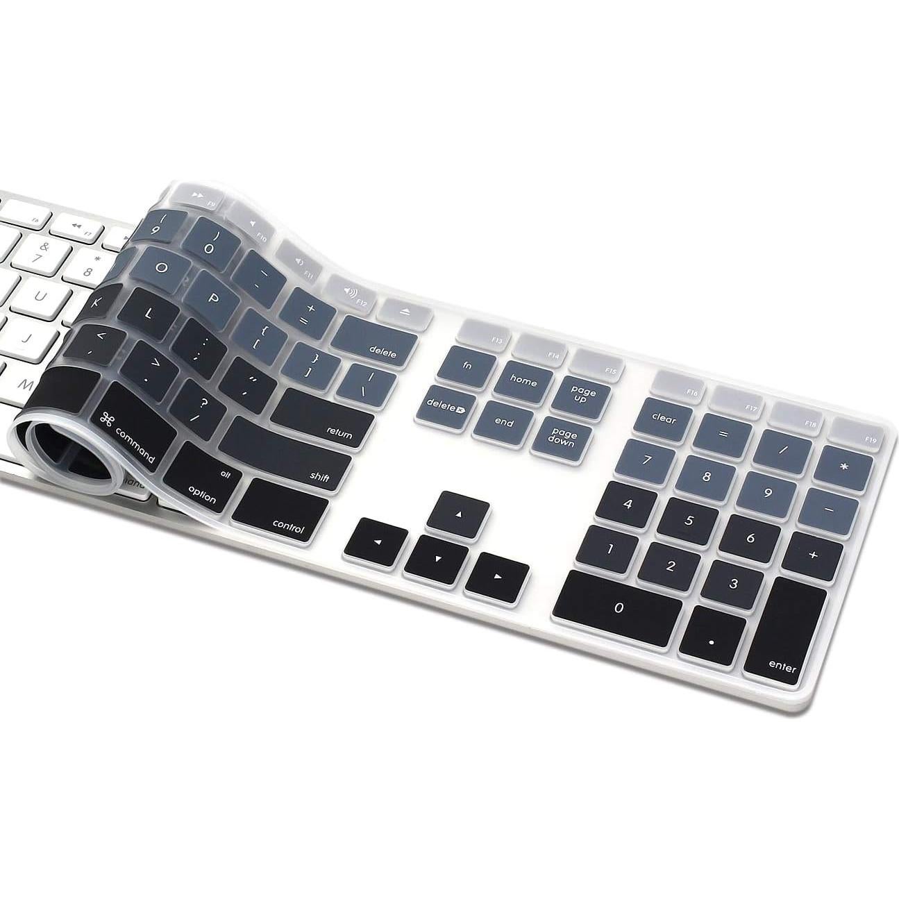 Funda de Teclado ProElife Silicona Gris para iMac USB