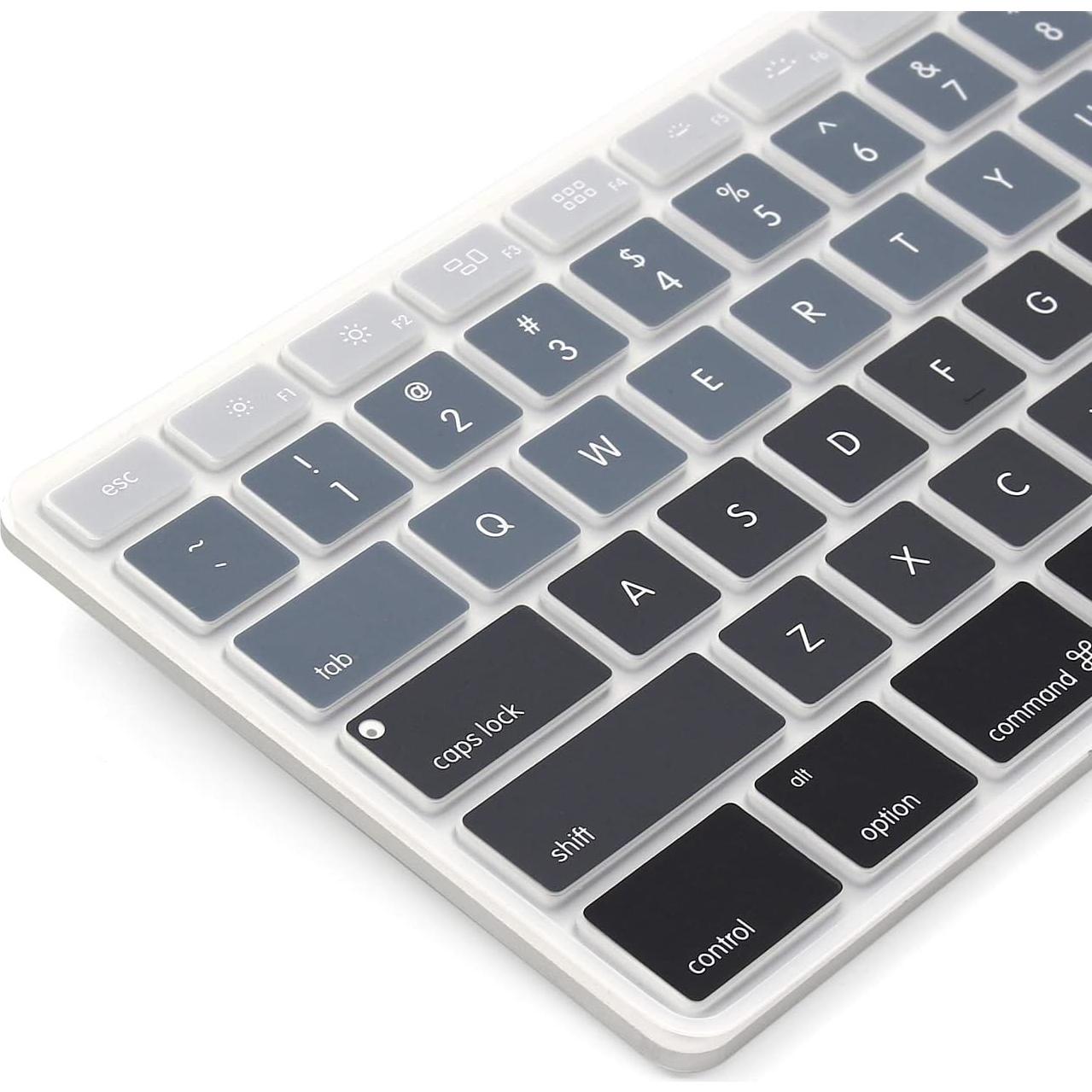 Funda de Teclado ProElife Silicona Gris para iMac USB