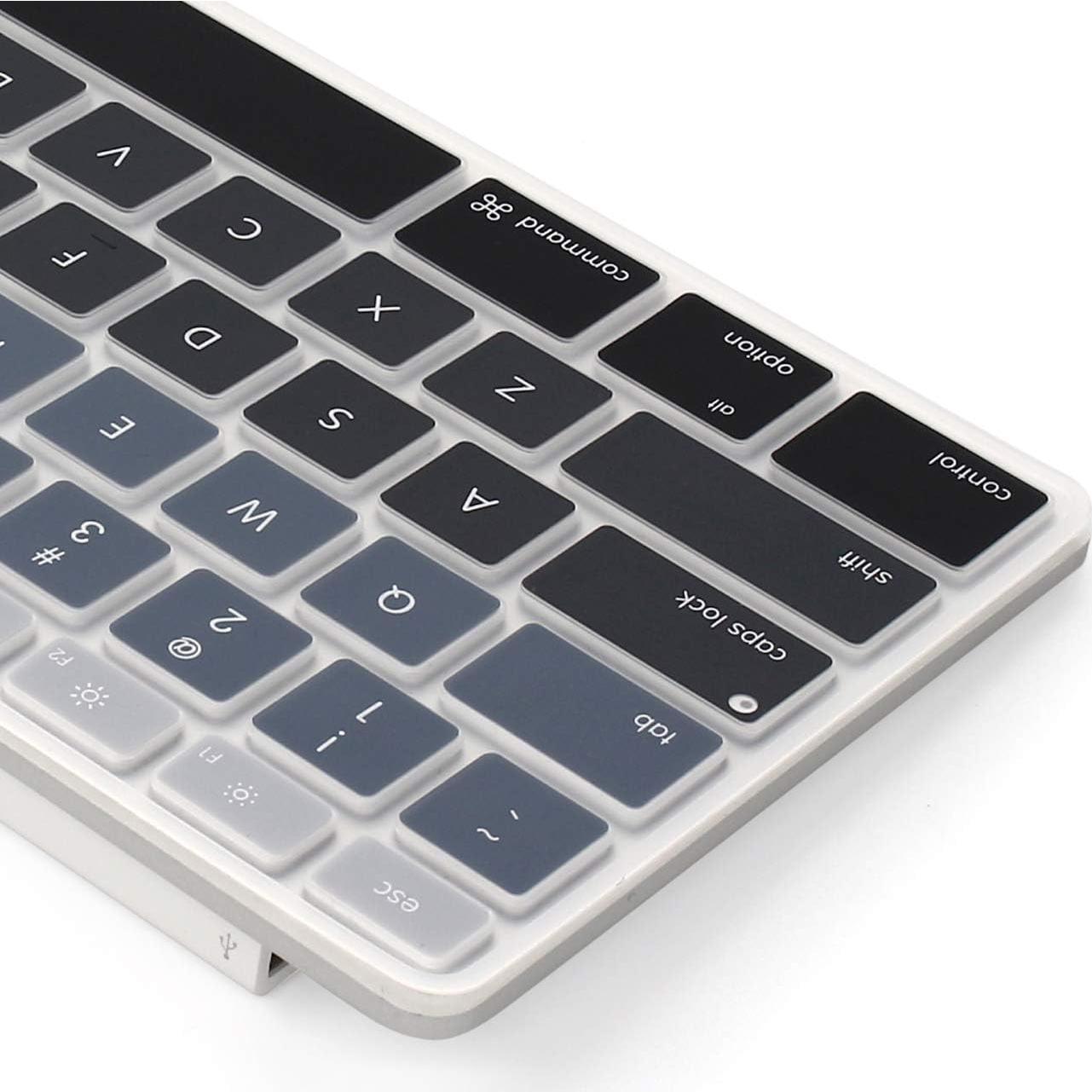 Funda de Teclado ProElife Silicona Gris para iMac USB