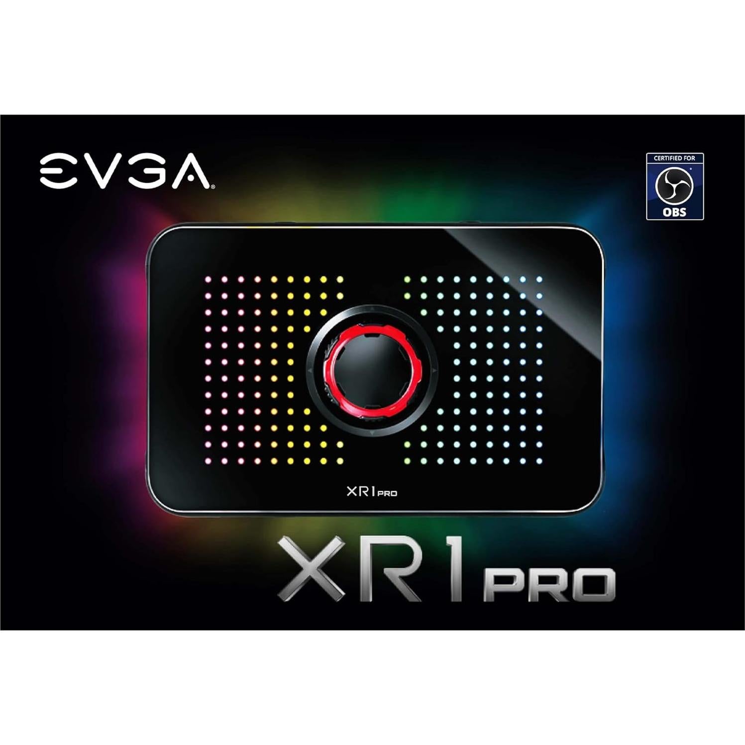 Tarjeta de Captura EVGA XR1 Pro 1440p/4K HDR USB 3.1