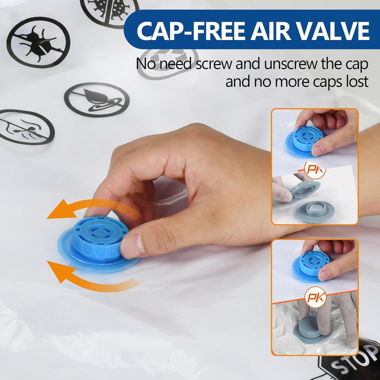 Bolsas de Almacenamiento al Vacío ZPP 30 Pzas con Bomba Eléctrica