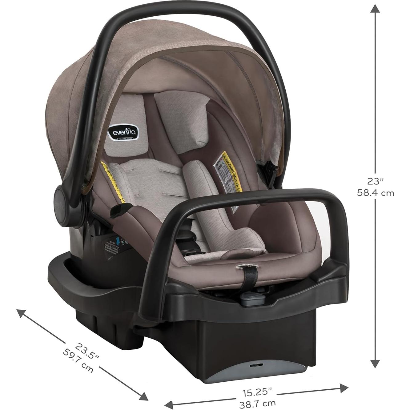 Sistema de Viaje Modular Evenflo Pivot con Asiento LiteMax