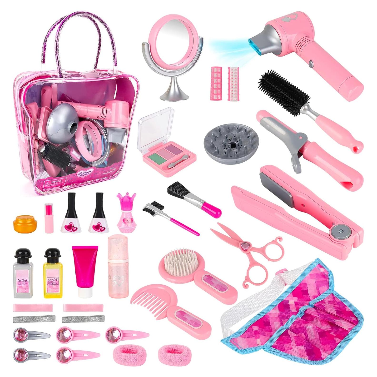 Conjunto de Salón de Belleza deAO 35 Piezas Juguetes Niñas