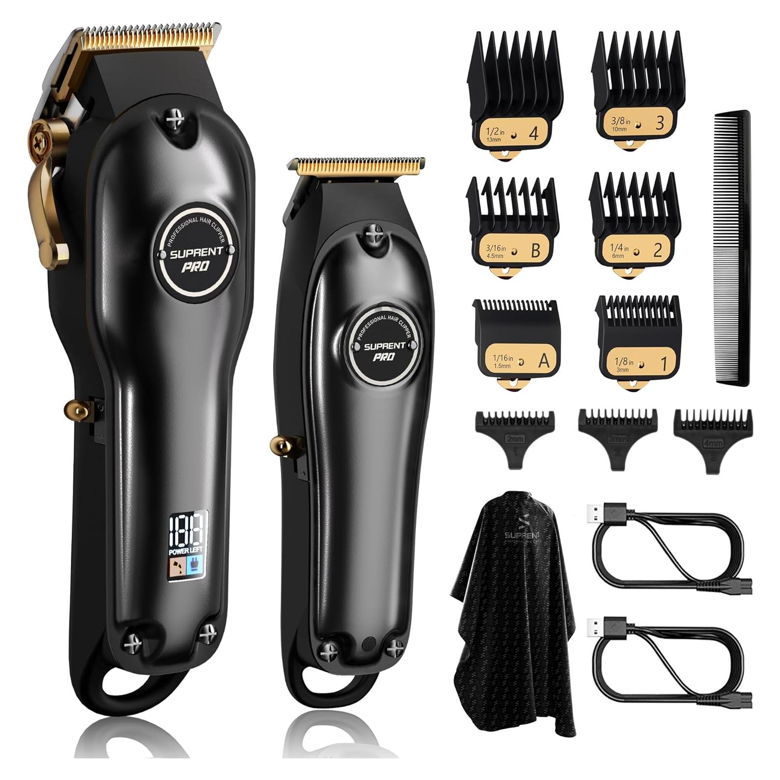 Cortadora de Cabello SUPRENT Pro Inalámbrica con Pantalla LED