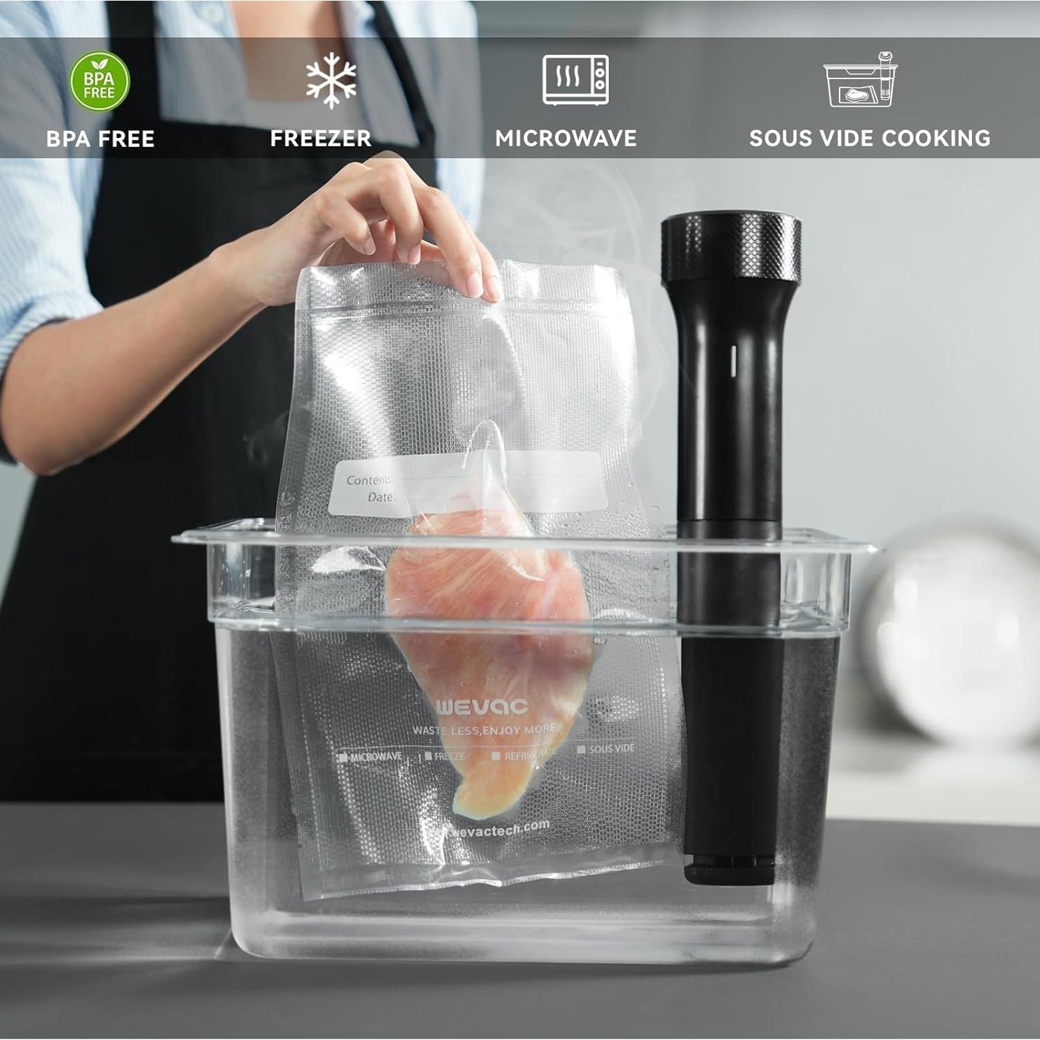 Bolsas de Sellado al Vacío Wevac 27,94x15,24m 2 Paquetes