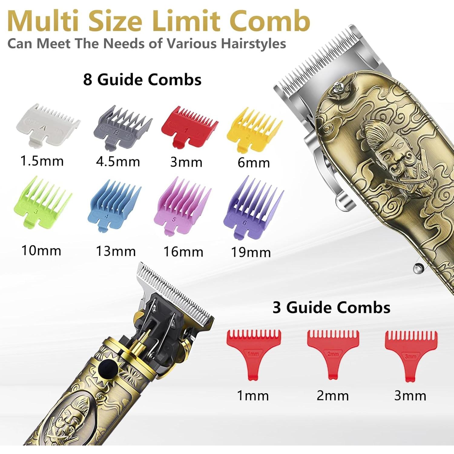 Cortadora de Cabello Soonsell JM-2022D Inalámbrica Profesional