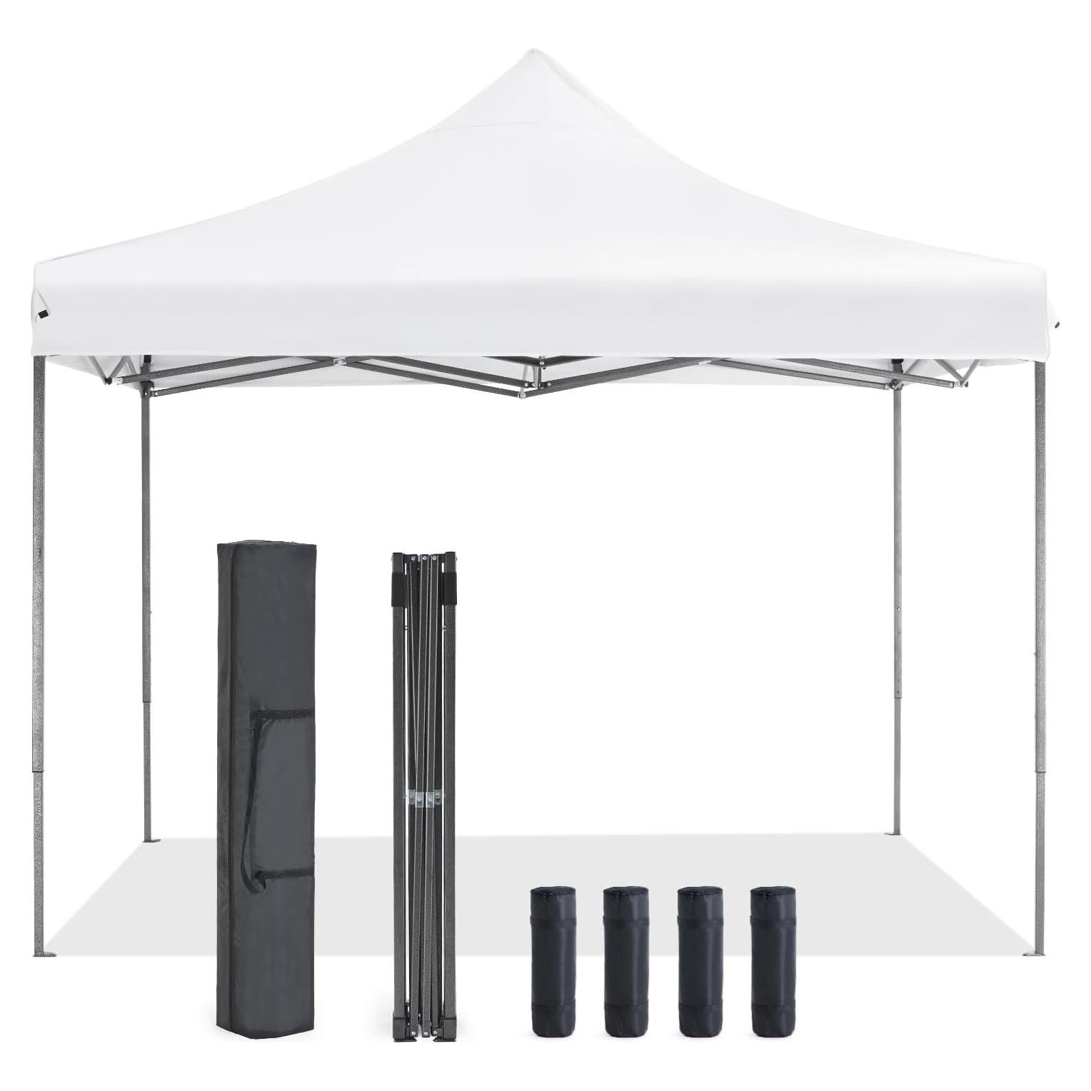 Carpa Pop Up Sweetcrispy Blanca 3x3m Resistente al Agua