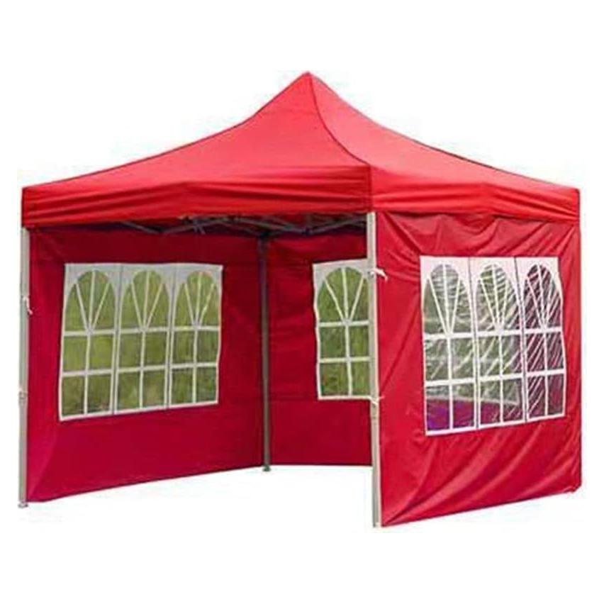 Cubierta Lateral de Carpa Juesi 2x3m Impermeable Roja