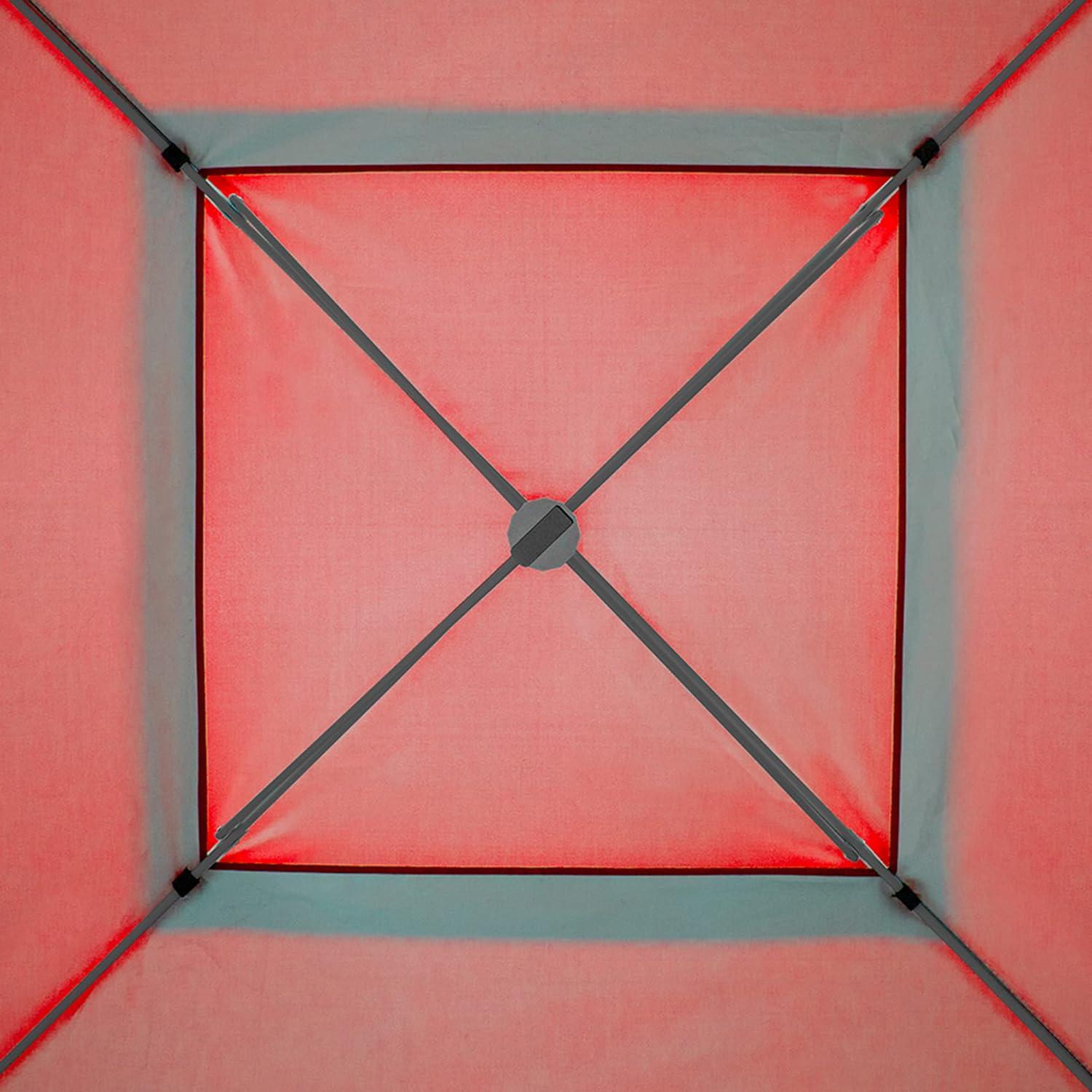 Toldo Plegable E-Z UP Patriot 3.05m x 3.05m Techo Rojo