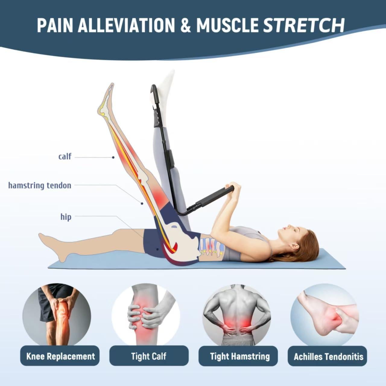 Estirador de Isquiotibiales PressLoo BS-CX006-01 Ajustable