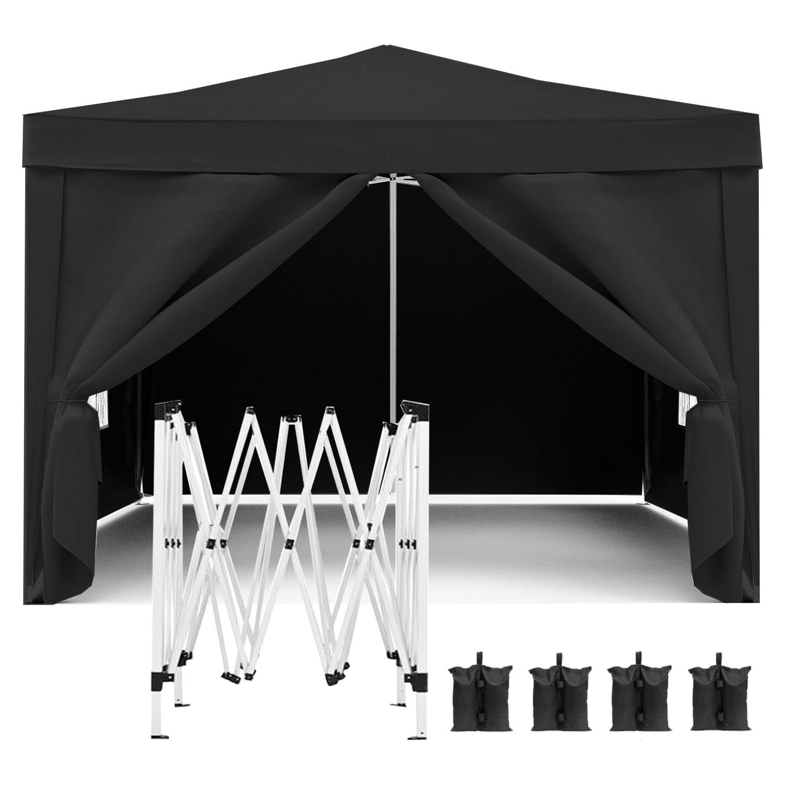Carpa Plegable 3x3m SeeTruth con 4 Paredes Removibles UPF 50+