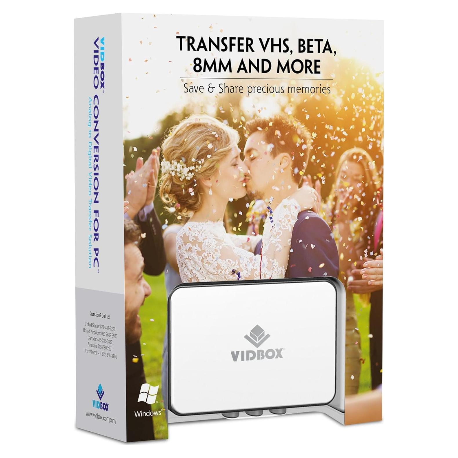 Conversor de Video USB VIDBOX para PC Windows 10/11