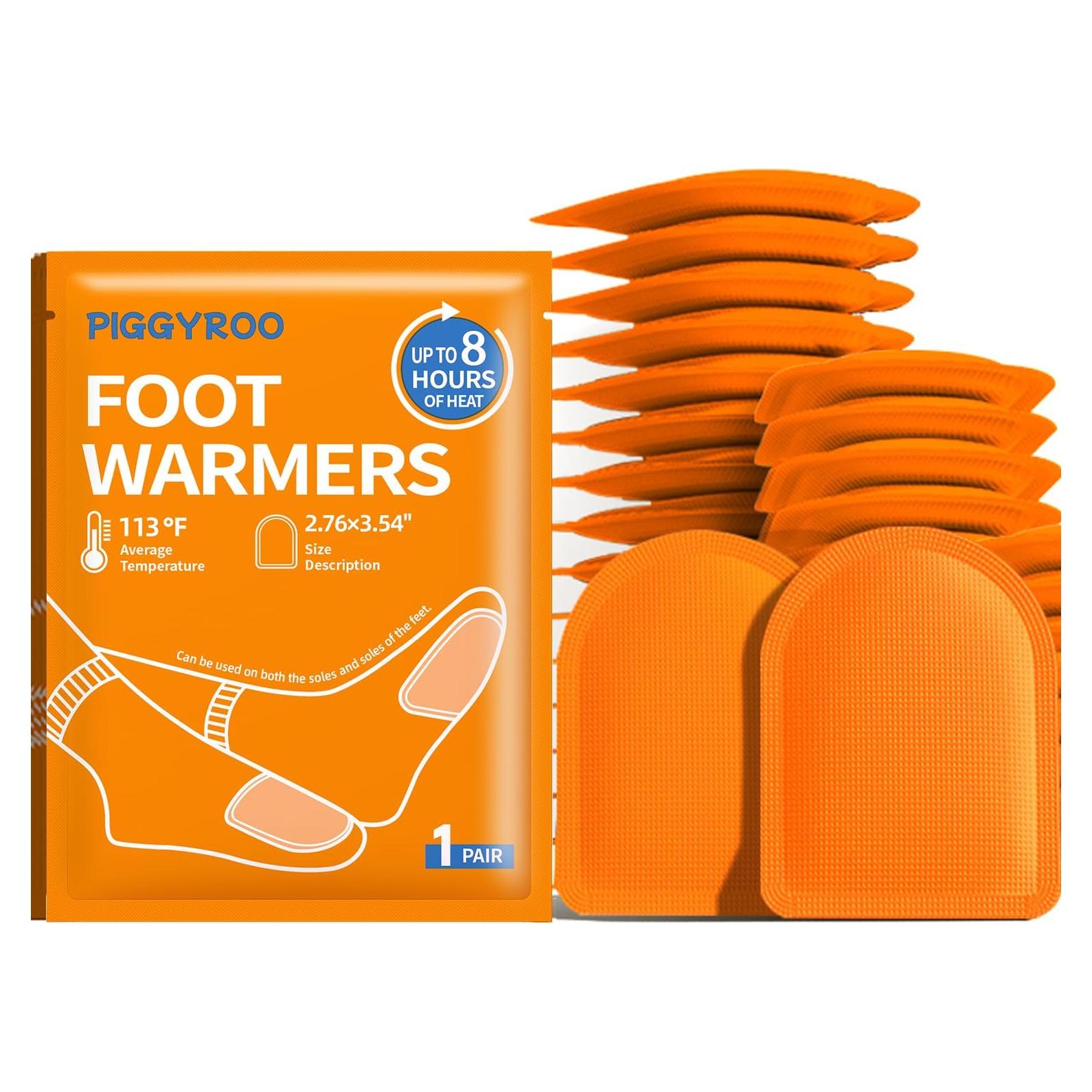 Calentadores de Dedos y Pies PiggyRoo - 10 Pares Desechables