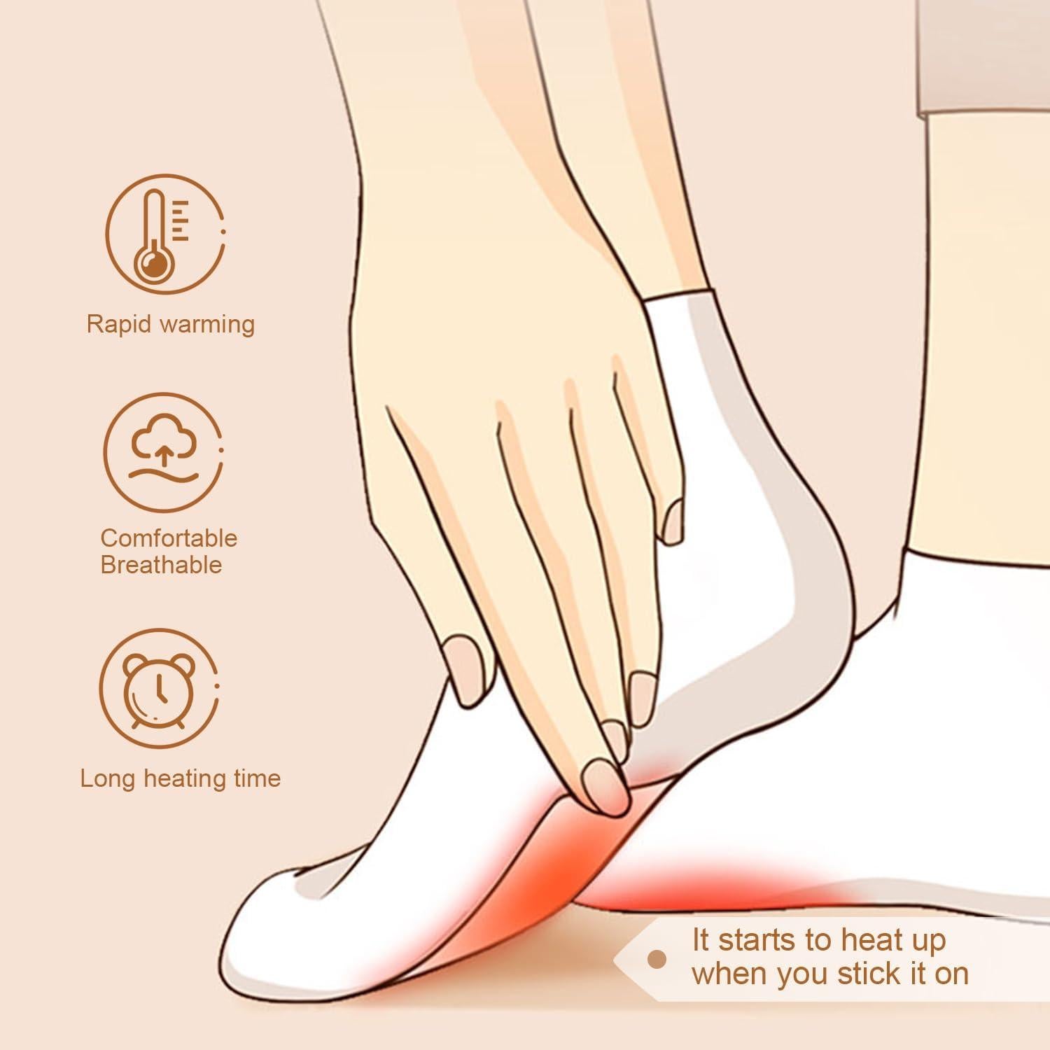 Calentadores de Dedos y Pies PiggyRoo - 10 Pares Desechables