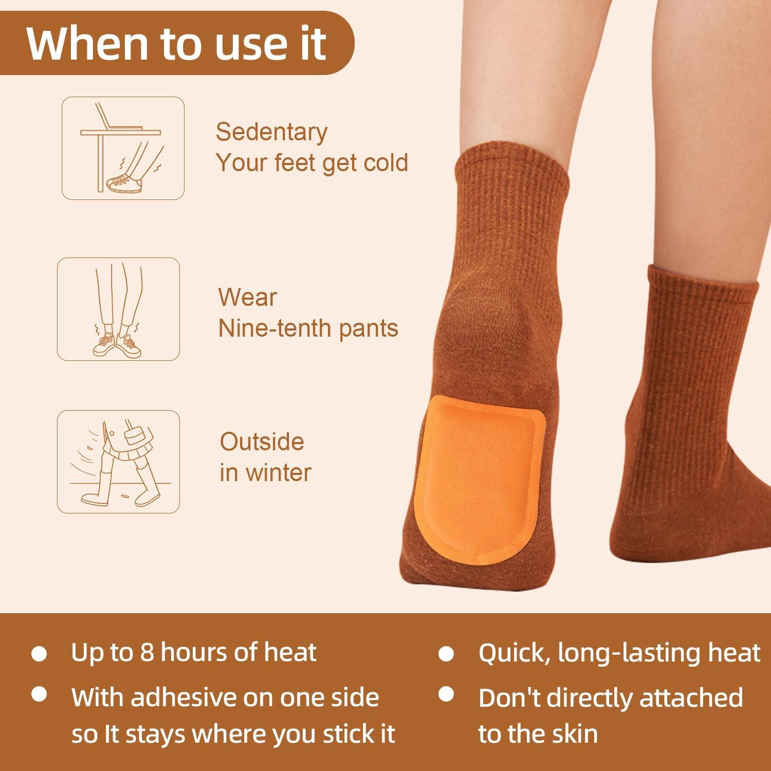 Calentadores de Dedos y Pies PiggyRoo - 10 Pares Desechables