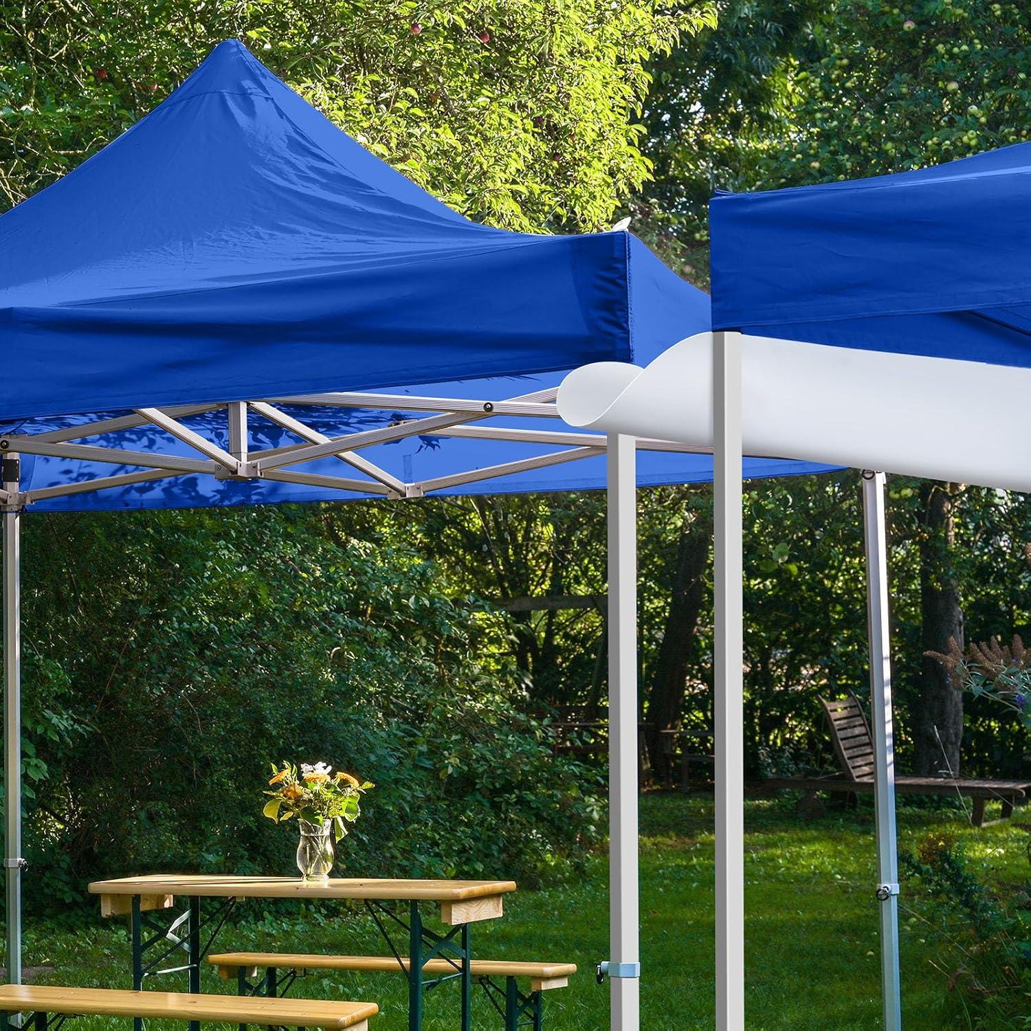 Canalón de Lluvia para Carpa Mindsoft 320x33cm Blanco - 2 Pcs