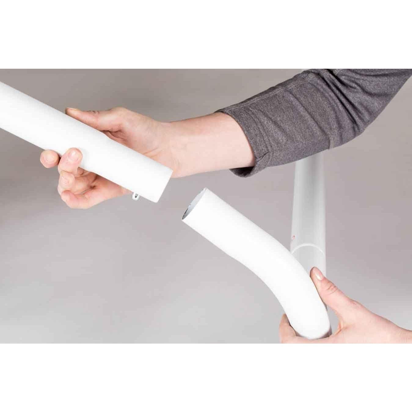 Impact 11' x 20' Portable Carport Garage Canopy, Outdoor Party Tent with 8 Dressed Legs, White