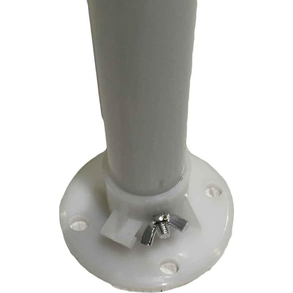 Impact 11' x 20' Portable Carport Garage Canopy, Outdoor Party Tent with 8 Dressed Legs, White