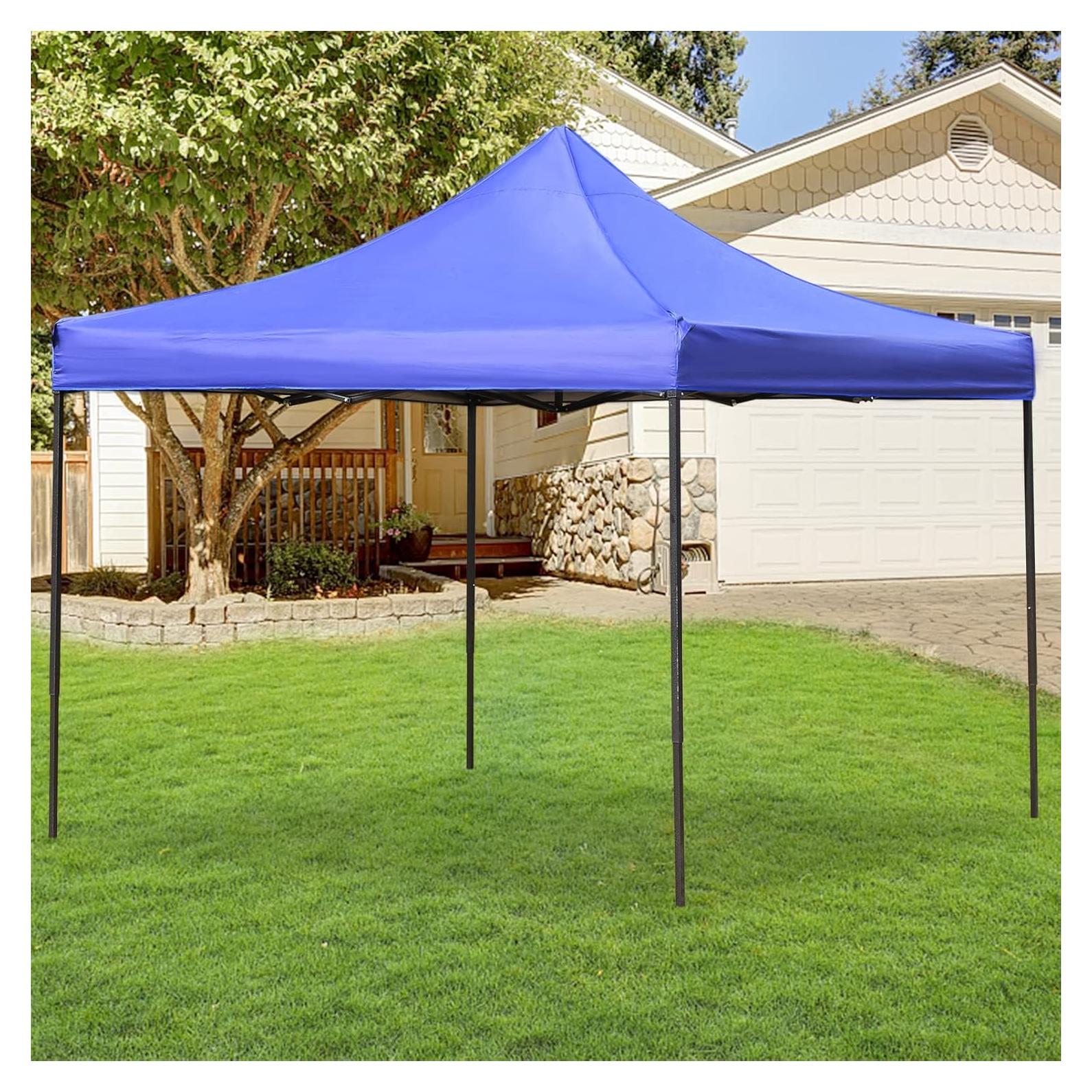 Carpa Plegable 3.05x3.05m Ckofgdsue Azul para Eventos
