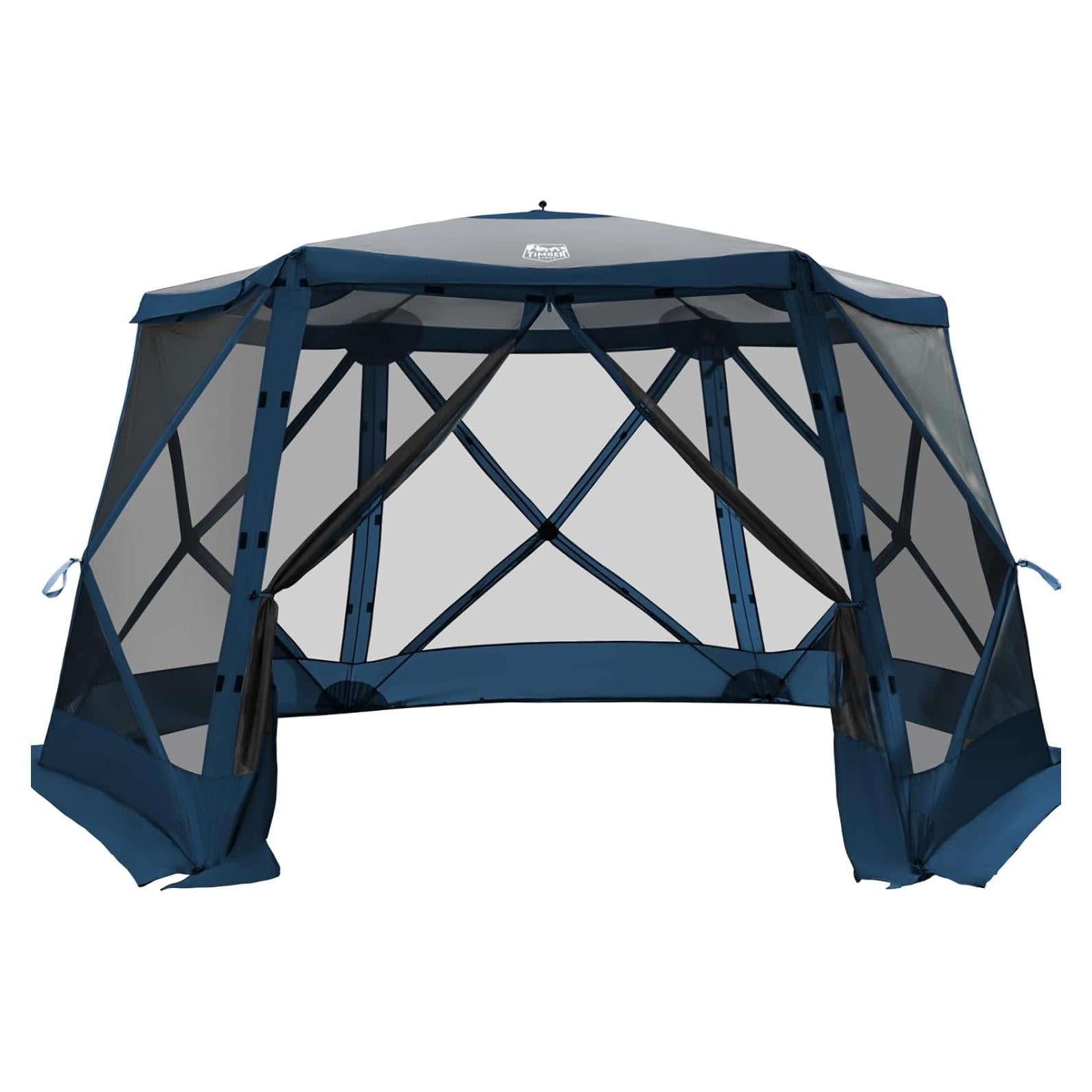 Gazebo Plegable Timber Ridge 3.69x3.20m para 6 Personas