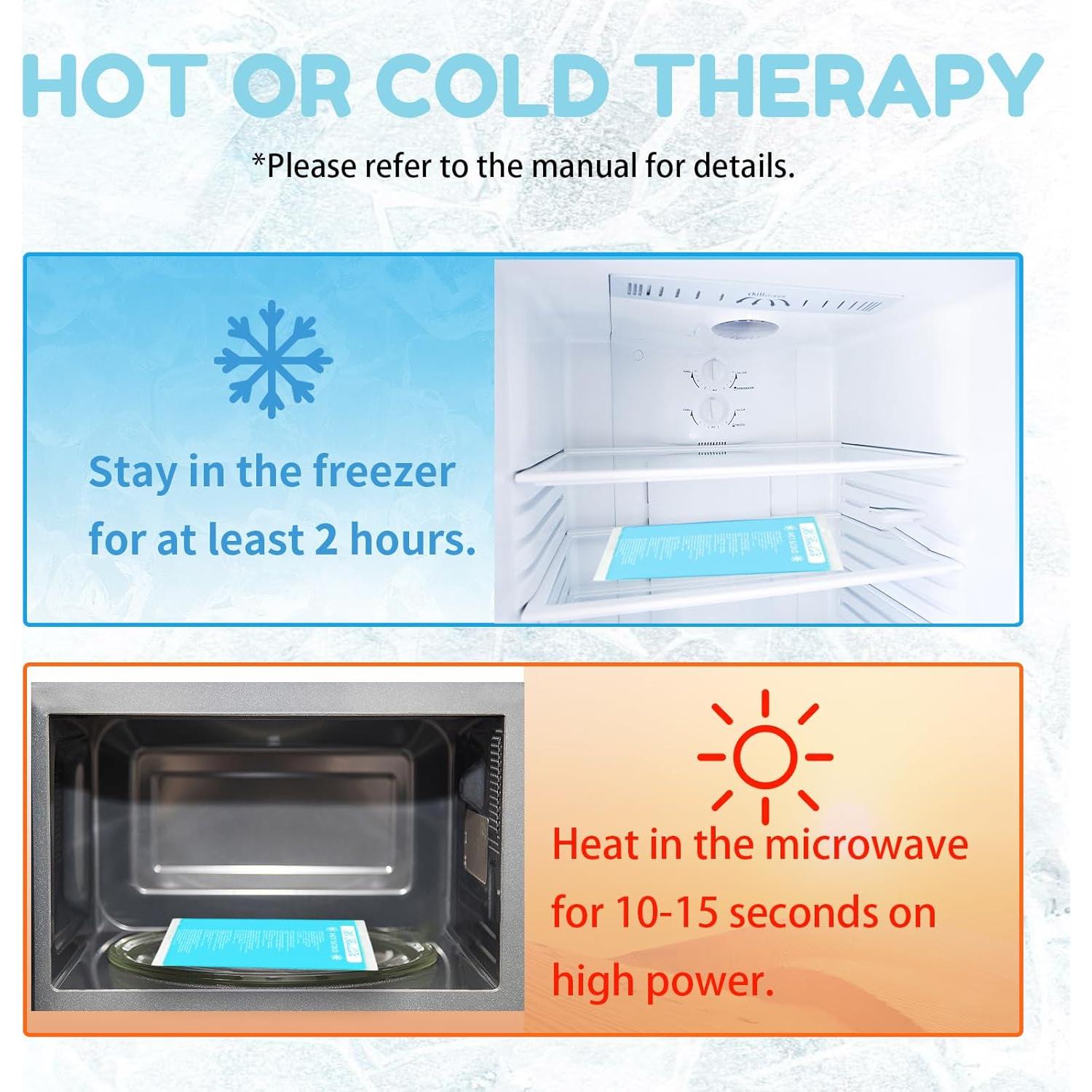 Paquete de Hielo de Gel HI FINE CARE 10x7" Azul (2 Unidades)