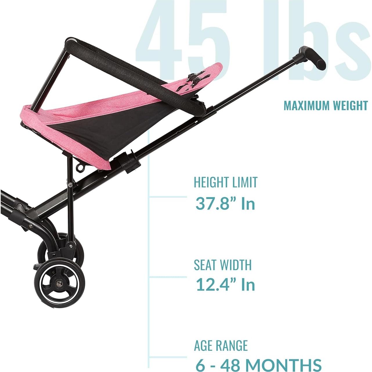 Carrito de Paseo Dream On Me Coast Rider Rosa 365-PINK